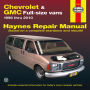 Chevrolet & GMC Full-Size Vans: 1996 thru 2010