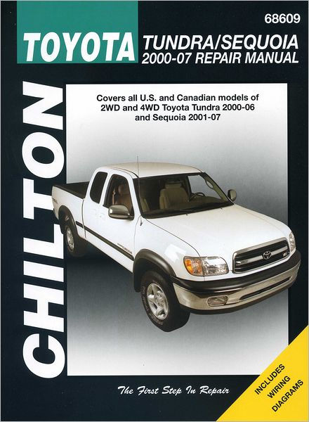 Toyota Tundra Amp Sequoia 2000 2007 Paperback