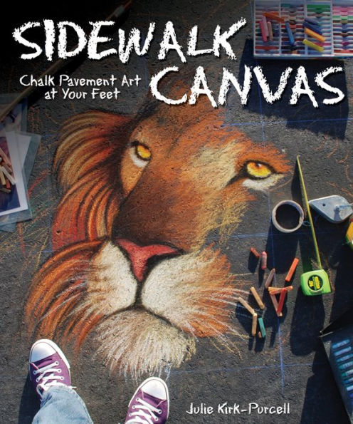 Sidewalk Canvas: Chalk Pavement Art at Your Feet