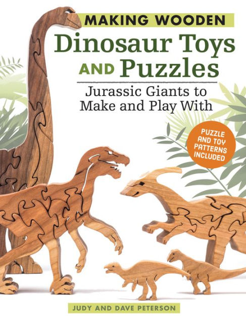 wooden dinosaur puzzle