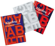 Title: Saxon Algebra 1: Homeschool Kit Third Edition / Edition 1, Author: Houghton Mifflin Harcourt