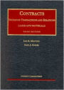 Contracts:Exchange Transactions and Relations, Cases and Materials / Edition 3