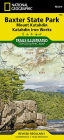 National Geographic Trails Illustrated Topographic Map Baxter State Park / Mount Katahdin, Katahdin Iron Works : Maine
