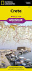 National Geographic Crete Greece Map : Travel Maps International Adventure Map