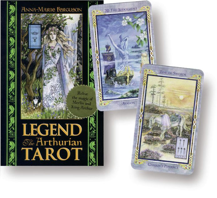 Legend Tarot Deck The Arthurian Tarot by AnnaMarie Ferguson, Other