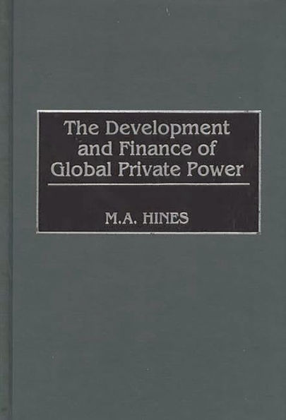 The Development and Finance of Global Private Power / Edition 1