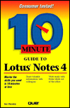 10 Minute Guide to Lotus Notes