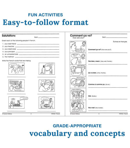 French, Grades 6 - 12: Middle / High School