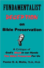 Fundamentalist Deception on Bible Preservation