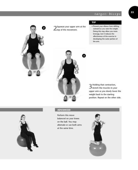 Weights on the Ball Workbook: Step-by-Step Guide with Over 350 Photos