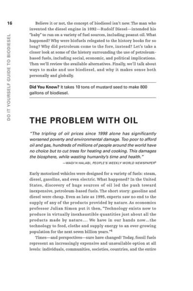 Do It Yourself Guide to Biodiesel: Your Alternative Fuel Solution for Saving Money, Reducing Oil Dependency, and Helping the Planet