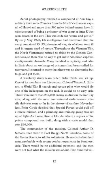 Warrior Elite: 31 Heroic Special-Ops Missions from the Raid on Son Tay to the Killing of Osama bin Laden