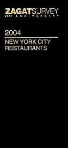 Zagat 2004 New York City Restaurant Leather