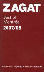 Zagat Montreal Restaurants Pocket Guide 2007-2008