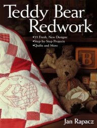 Title: Teddy Bear Redwork, Author: Jan Rapacz