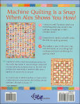 Alternative view 2 of Machine Quilting with Alex Anderson: 7 Exercises, Projects & Full-Size Quilting Patterns