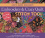 Judith Baker Montano's Embroidery & Craz: 180+ Stitches & Combinations Tips for Needles, Thread, Ribbon, Fabric Illustrations for Left-Handed & Right-Handed Stitching