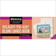 Ready-to-Go! Blank Canvas Book 7 x 8: Play with It! Embellish Alter Bead Quilt Paint Stamp