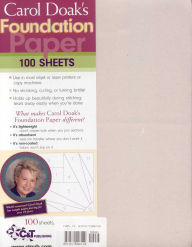 Title: Carol Doak's Foundation Paper