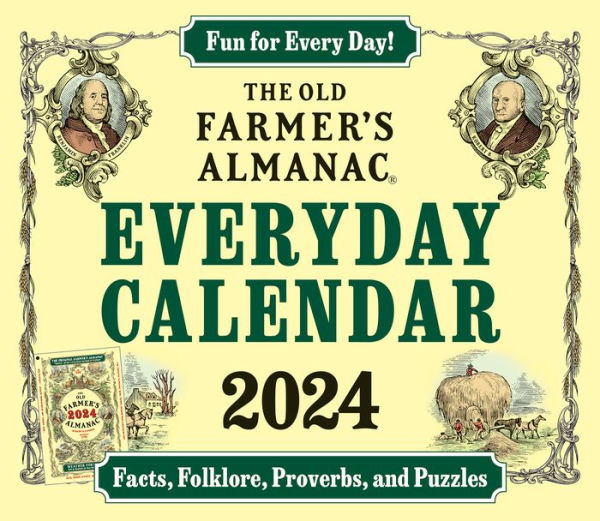 The 2024 Old Farmer #39 s Almanac Everyday Calendar by Old Farmer #39 s Almanac