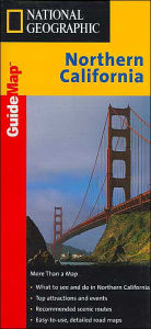 National Geographic: Northern California Guide Map