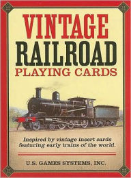 Vintage Railroad Card Game