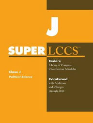 Title: SUPERLCCS 14 Schedule J: Political Science, Author: Gale