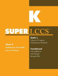 Title: SUPERLCCS 14 Schedule Kjv: France, Author: Gale