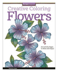 Title: Creative Coloring Flowers: Art Activity Pages to Relax and Enjoy!
