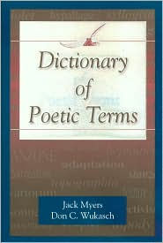 Title: Dictionary of Poetic Terms, Author: Jack Myers