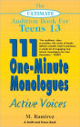The Ultimate Audition Book for Teens Volume XIII: 111 One-Minute Monolgues - Active Voices
