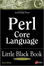 PERL Core Language Little Black Book