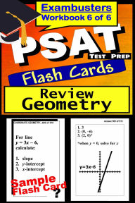 Title: PSAT Test Prep Geometry Review--Exambusters Flash Cards--Workbook 6 of 6: PSAT Exam Study Guide, Author: PSAT Exambusters