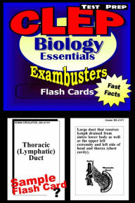 Title: CLEP Biology Test Prep Review--Exambusters Flash Cards: CLEP Exam Study Guide, Author: CLEP Exambusters