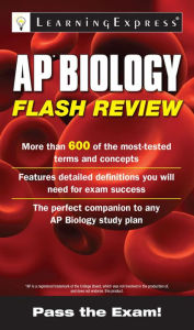 Title: AP Biology Flash Review, Author: LearningExpress LLC