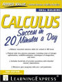 Calculus Success in 20 Minutes a Day