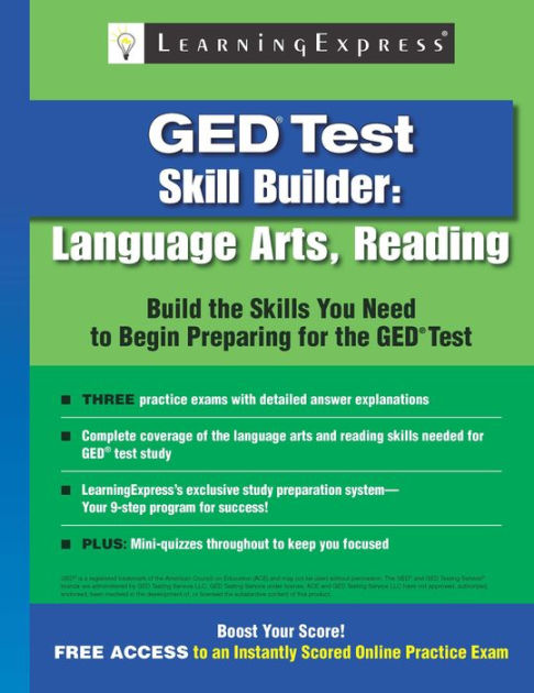 Ged Test Skill Builder Language Arts Reading By Learningexpress Llc Paperback Barnes Noble