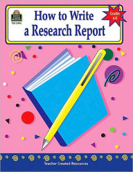 How to Write a Research Report