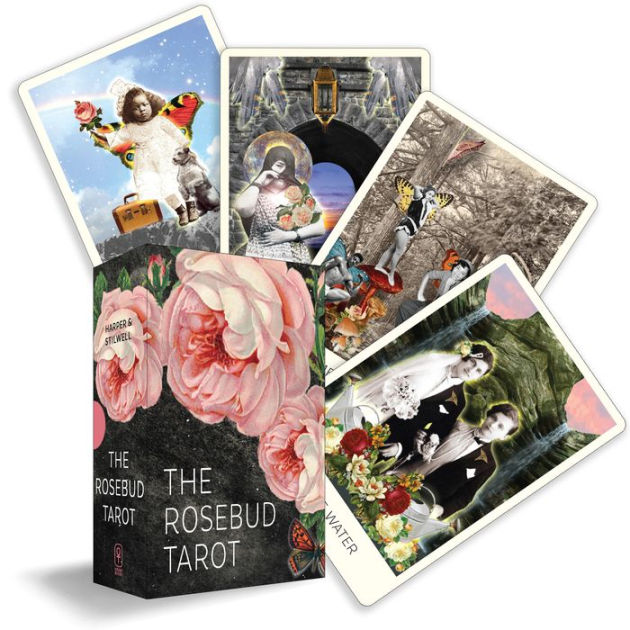 【プチ】THE ROSEBUD TAROT ・First Edition Rosebud Tarot Deck & Guidebook, Amanda Lee Stilwell & Diana