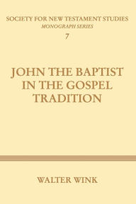 Title: John The Baptist in the Gospel Tradition, Author: Walter Wink