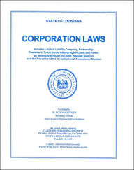 State of Louisiana Corporation Laws
