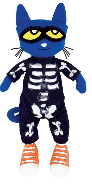 Pete The Cat Doll and 4 Paperback Book Set