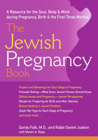 Title: The Jewish Pregnancy Book: A Resource for the Soul, Body & Mind during Pregnancy, Birth & the First Three Months, Author: Sandy Falk M.D.