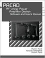 Pacad: RF Linear Power Amplifier Design Software and User Manual