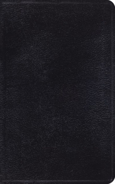 ESV Thinline Bible (Genuine Leather, Black)