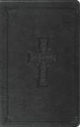 ESV Thinline Bible (TruTone, Charcoal, Celtic Cross Design, Red Letter)