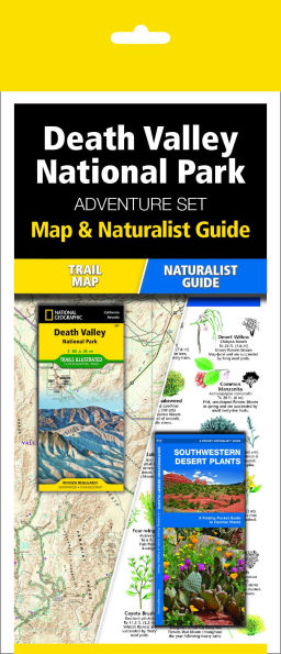 Death Valley National Park Adventure Set: Trail Map & Wildlife Guide