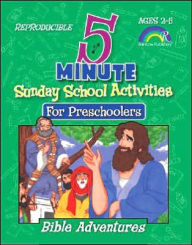 Title: 5 Minute Sunday School Activities: Bible Adventures: Preschoolers, Author: Mary J Davis
