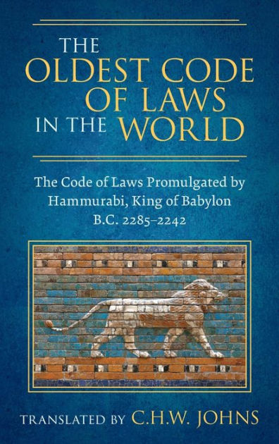 the-oldest-code-of-laws-in-the-world-1926-the-code-of-laws