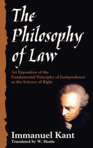 Title: The Philosophy of Law, Author: Immanuel Kant